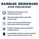 thumbnail image 4 of Vaso Yeti Rambler Hot Shot Rescue Red, 500 ml, 4 of 7