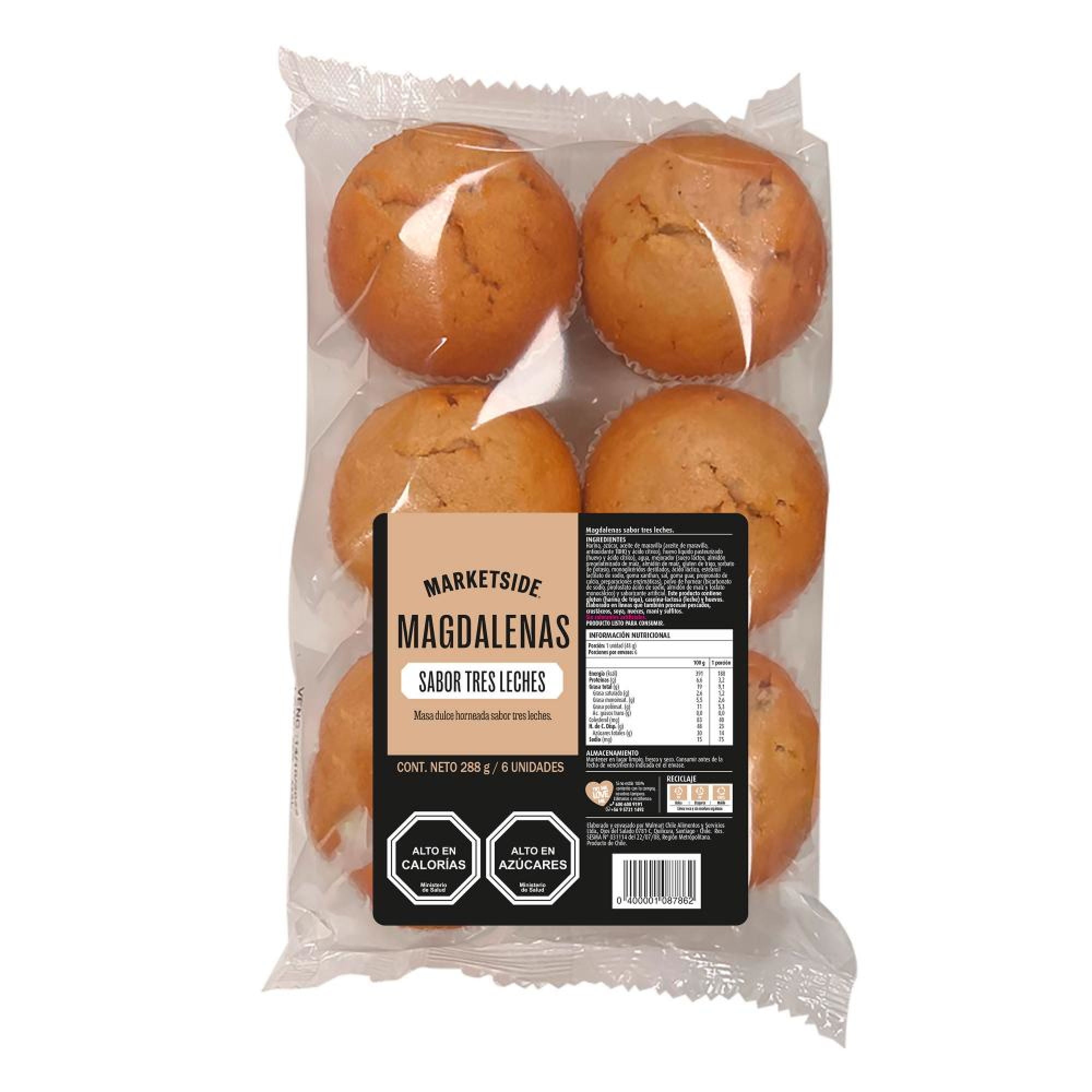 Magdalena Tres Leches. 6 Un Marketside