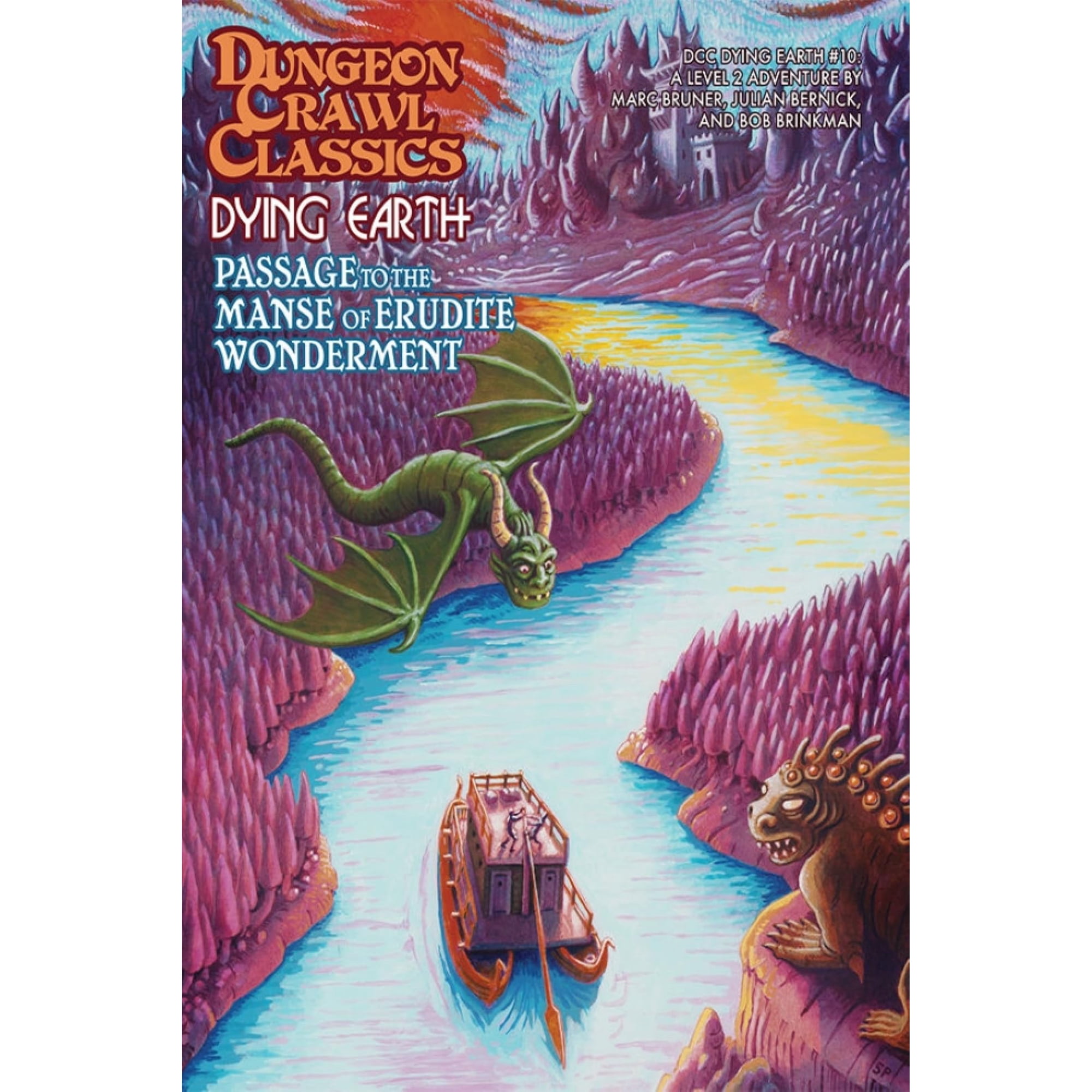Goodman Games - Libro Dcc Dying Earth #10 Pasaje A La Mansión Del Asombro Erudito