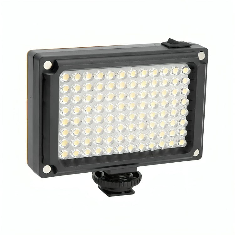 Genérico - Foco De Cámara 96 Led Flash Batería Con 2 Filtros