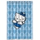 thumbnail image 1 of Cortina de ducha con bonito diseño de Hello Kitty y ganchos, tamaño 60 x 72 pulgadas, 1 of 3