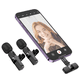thumbnail image 2 of Micrófono inalámbrico de solapa Dual Mic USB-C Y para IP Borofone BFK15, 2 of 7