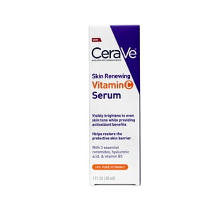 Sérum Cerave Con Vitamina C Con Ácido Hialurónico 30 Ml (1 Paquete)