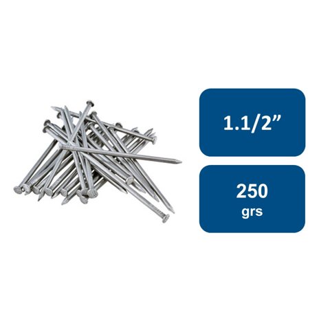 Rukafe Basics - Clavos Corriente 1.1/2"" 250Grs