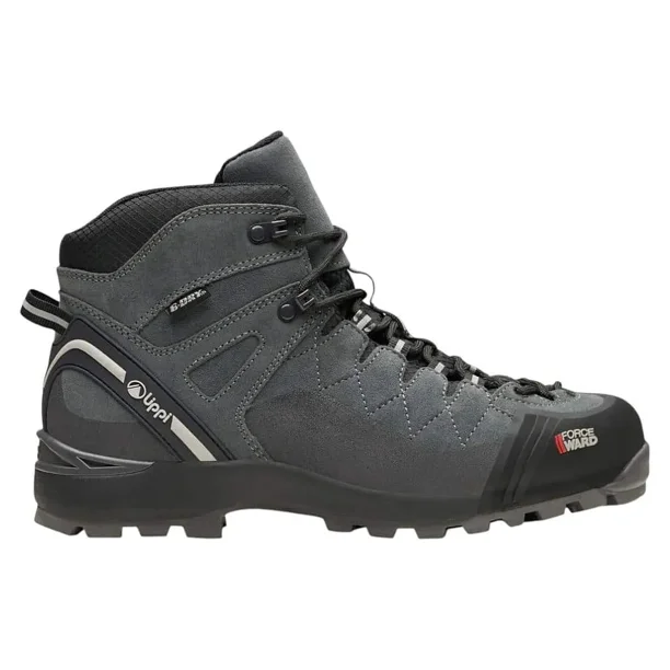 Botin Hombre Bravo Mid Grafito Negro Lippi