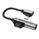 thumbnail image 3 of Adaptador De Conector De Auriculares 2 En 1 USB-C PD Para Auriculares Estéreo Auxiliares Plateado, 3 of 5