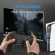 thumbnail image 2 of Adaptador de mando para PS5 PS4 Controller Jugar en todos los juegos de PS5, USB Wireless Dongle Adaptador Compatible con PS5/PC Windows, Soporte Turbo/Macro/One Key Combo Function-Negro, 2 of 9