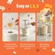 thumbnail image 5 of Máquina para hacer palomitas Wumple Air Popper - Hacedora de palomitas sin aceite de 10 tazas con taza medidora - Palomitas al aire caliente compacta - Noches de cine y fiestas - Crema, 5 of 7
