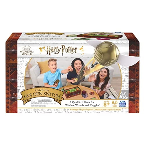 Harry Potter Catch The Golden Snitch Un Juego De Mesa De Quidditch Para Brujas Magos Y M Games