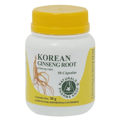 Pharma Knop - Ginseng Rojo Koreano 500 Mg X 50