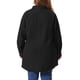 thumbnail image 5 of Agnes Orinda Trajes de Halloween Camisas de Colegio para Mujeres de Talla Grande Camisa de Chambray con Botones Camisas de Mezclilla 1X Negro, 5 of 8