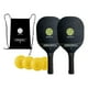 thumbnail image 3 of Pickleball Paddle Raqueta Almacenamiento Bolsa Comfort Grip Con 4 Pelotas Para Hombres Mujeres, 3 of 5