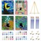 thumbnail image 1 of Kit de Pintura por Números VIGEGU 4 unidades con caballete, 1 of 4