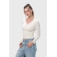 thumbnail image 2 of Polera Mujer Abotonada Crudo, 2 of 4