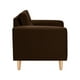 thumbnail image 5 of Sofa Retro 1c Felpa 05 Chocolate, 5 of 6