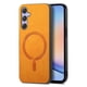 thumbnail image 3 of Magnetic Slim Case for Samsung Galaxy A34 with Camera Guard & Anti-Scratch Back Yellow, 3 of 6