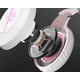 thumbnail image 2 of Audífonos con retroiluminación para juegos Blanco/Pink, MEETION, 2 of 3