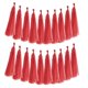 thumbnail image 1 of Uxcell 20Pcs Guirnalda de Borlas Rojas 14.6 x 9.4" Banner de Borlas de Papel de Seda, 1 of 6