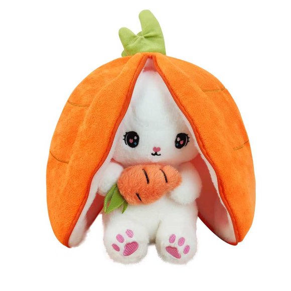 Peluche YUMEYA reversible 18 cm/25 cm – Conejo