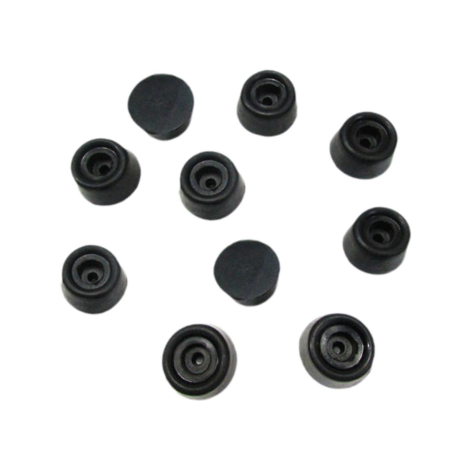 Magideal - Con Tapón De Goma De Tapa Inferior De 10X Piscina, Almohadilla De Protección Inferior De La Señal De Billar Práctica De Billar Para Principiantes Para