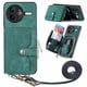 thumbnail image 1 of Funda Tipo Cartera con Correa Cruzada para Xiaomi Poco F7 Ultra Protección Contra Golpes Verde, 1 of 4