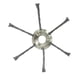 thumbnail image 2 of Cabezal De Corte De Alambre, Cabezal De Repuesto Para Comedero De Malas Hierbas Para Cortacésped, Desbrozadora, 6 Cuchillas De 7 Pulgadas, 2 of 5