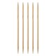 thumbnail image 1 of Uxcell 5Pcs Agujas de Tejer de Bambú de Doble Punta Tamaño US 6(4mm) Carbonizadas 6 pulgadas(15cm) Rectas para Manualidades Creativas DIY, 1 of 6
