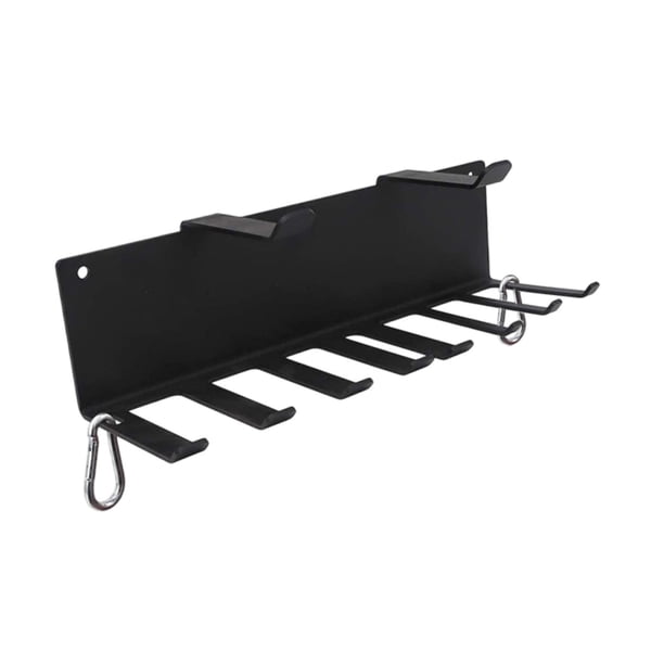 Estante De Almacenamiento Para Gimnasio, Soporte Para Barras, Cinturones De Levantamiento, Bandas De Resistencia Y Mancuernas.
