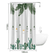 thumbnail image 2 of Cortina De Baño Peva 180x180 Diseño Hojas Cactus, 2 of 4