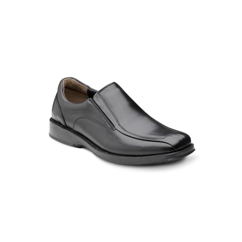 Cardinale - Zapatos Hombre Cuero Slip-On 24 Flex Financial-3-81 Negro 38