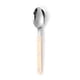 thumbnail image 1 of XmhyTop cubiertos de, acero inoxidable, muy adecuados para trajes de filete,Beige, 4 Piezas cucharas de comida, 1 of 4