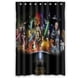 thumbnail image 1 of Cortina de ducha de Star Wars, juego de cortina de baño con ganchos, tamaño 48 x 72 pulgadas, 1 of 3