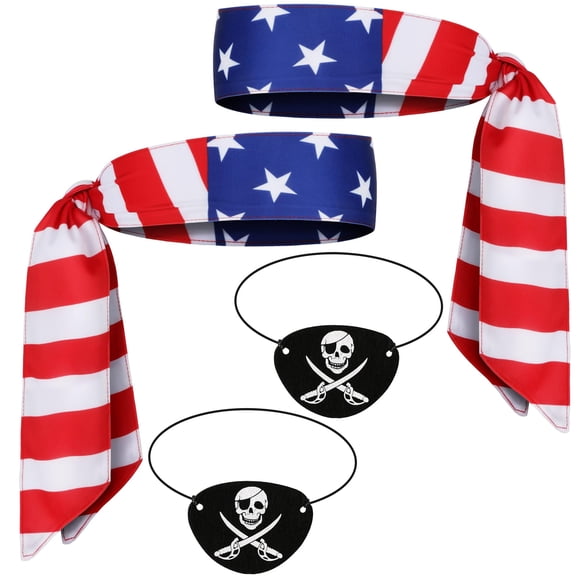 Pirate Accessories Scotamalone Halloween para hombre y mujer