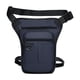 thumbnail image 5 of Bolso de muslo para hombre, bolso de cinturón, bolso de motocicleta, múltiples bolsillos, bolso de muslo portátil versátil, bolso multiusos para sende Azul, 5 of 5