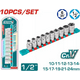 thumbnail image 2 of Set 10 Dados De Impacto 3/8 Industrial Super Total, 2 of 3