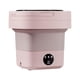 thumbnail image 2 of Mini Lavadora Plegable 6.5L 3 Modelos Potente Para Viajes Dormitorio Lavandería Rosa, 2 of 5