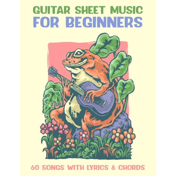Partituras de Guitarra Majosta – 60 Canciones para Principiantes