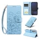 thumbnail image 1 of Funda Cartera para Samsung Galaxy S24 FE Perro Cachorro Grabado con Tarjetas Soporte Correa Azul, 1 of 6