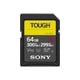 thumbnail image 1 of Tarjeta SDXC Sony TOUGH-G serie 64 GB V90 UHS-II, 1 of 5