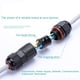 thumbnail image 4 of Caja de conexiones COMOPEZ IP68 resistente al agua para cables de 2 o 3 pines, 4 of 7