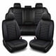thumbnail image 1 of Funda Cubre Asiento Ecocuero – Set 5 Asientos Luxury OKAERI azul, 1 of 9