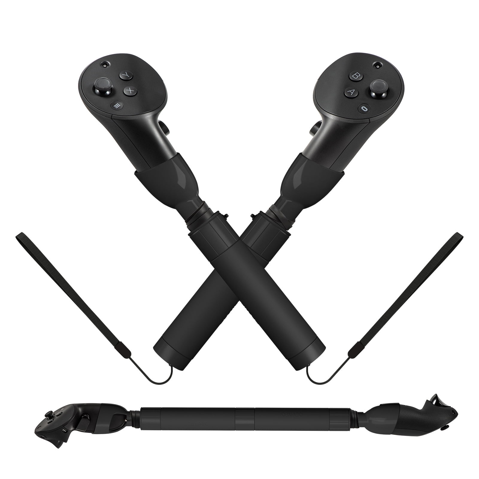 Extensión De Mango Aaronmei Para Controladores Quest Pro Vr Negro