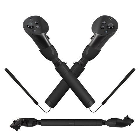 Extensión De Mango Aaronmei Para Controladores Quest Pro Vr Negro