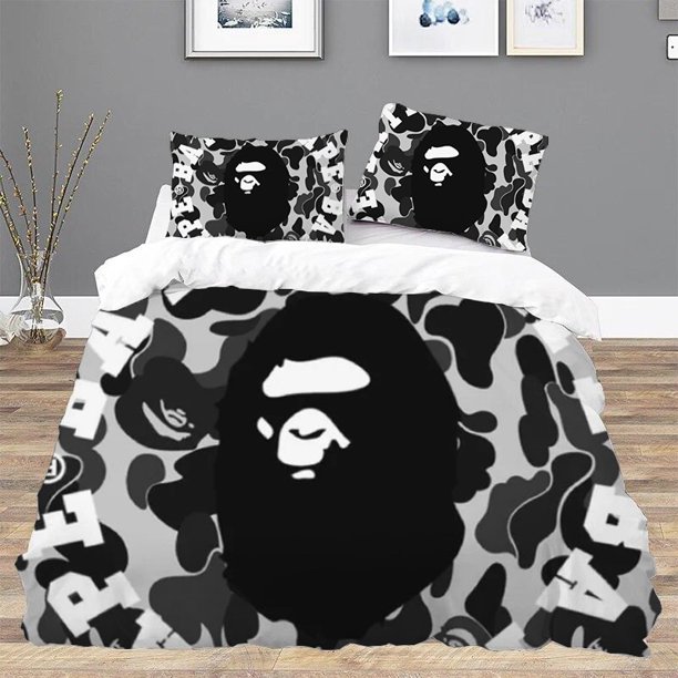 B-BapeS Comforter Bedding Sets Bed Set Twin Size Bedding Duvet Cover Set Double Bed Sheets Linen Queen Home Textile GardenBed Sheets