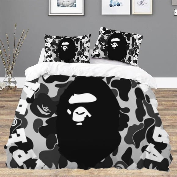 B-BapeS Comforter Bedding Sets Bed Set Twin Size Bedding Duvet Cover Set Double Bed Sheets Linen Queen Home Textile GardenBed Sheets