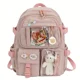 thumbnail image 1 of New Backpack Lightweight Large Capacity High School Student Bag Korean Version of Casual Fresh Girl Backpack, 1 of 3