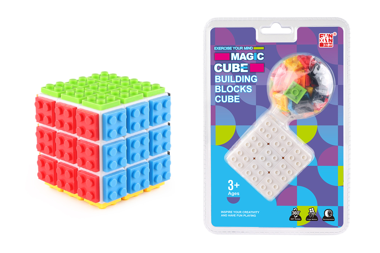 Juguete Cubo Rubik Bloques - Toyng