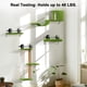 thumbnail image 5 of Juego de estantes de pared Fukumaru para gatos, 4 en 1, con rascador, color verde, 5 of 7