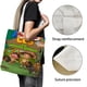 thumbnail image 3 of Leo Wildlife Ranger Bolso de tela con estampado de lienzo para mujer, bolsa de compras reutilizable y estética, con cremallera interior, regalo para mujer,40*40cm., 3 of 6