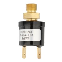 Magideal - Válvula Interruptora De Control De De Compresor De Servicio , Cobre, Interruptor De De Bocina De Aire. , 90 Psi 90-110 Psi